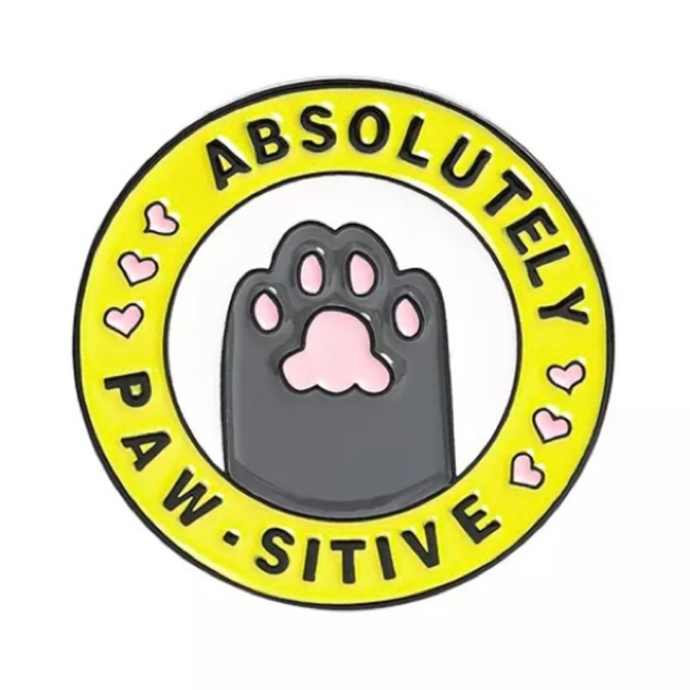 6/$30 Absolutely Paw-sitive Pet Love Enamel Pin
